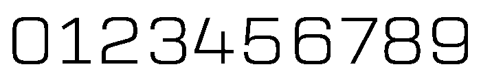 Industria Serif Variable Extra Light Font OTHER CHARS