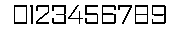 Industria Serif Variable Light Font OTHER CHARS