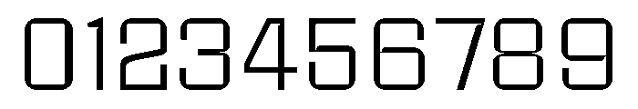 Industria Serif Variable Regular Font OTHER CHARS