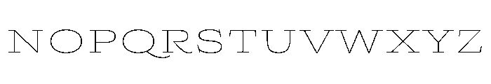 Inglesa Variable Extra Light Font LOWERCASE