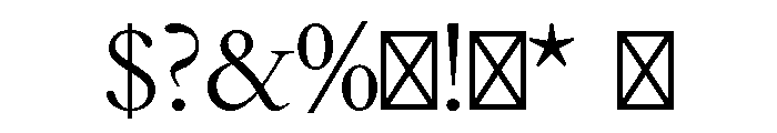 Inglesa Variable Medium Font OTHER CHARS