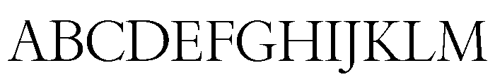 Inglesa Variable Medium Font UPPERCASE