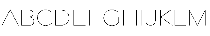 Inglesa Variable Thin Font UPPERCASE