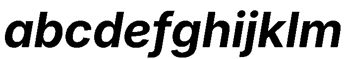 Inter 18pt Bold Italic FONT