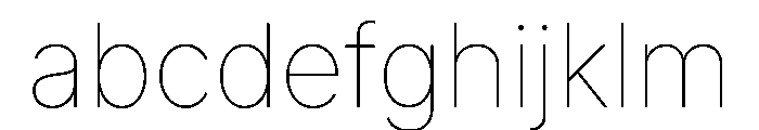 Inter 18pt Thin FONT