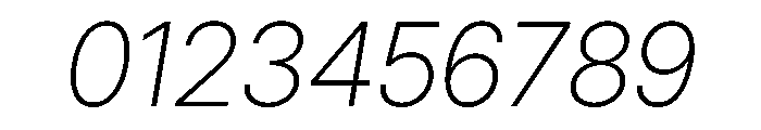 Inter 24pt ExtraLight Italic Font OTHER CHARS