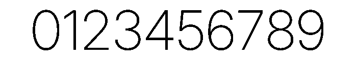 Inter 24pt ExtraLight Font OTHER CHARS