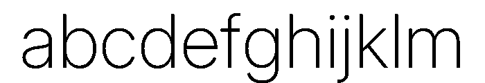 Inter 24pt ExtraLight FONT
