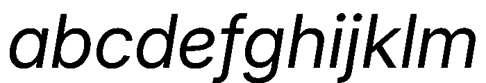Inter 24pt Italic FONT
