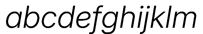 Inter 24pt Light Italic FONT