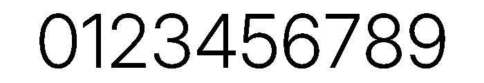Inter 24pt Light Font OTHER CHARS