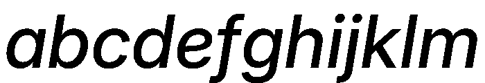 Inter 24pt Medium Italic FONT