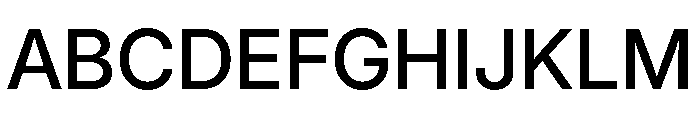 Inter 24pt Medium Font UPPERCASE