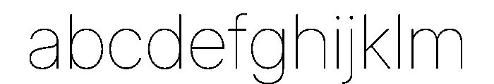 Inter 24pt Thin FONT