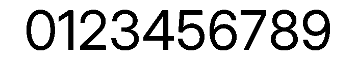Inter 28pt Regular Font OTHER CHARS