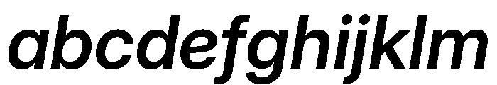 Inter 28pt SemiBold Italic FONT
