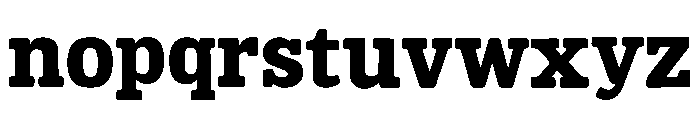 INKORA BLOCK Font LOWERCASE