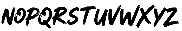 INKRUSH Font UPPERCASE