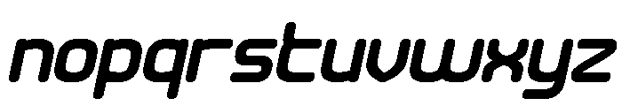 INSERT COIN Bold Italic Font LOWERCASE