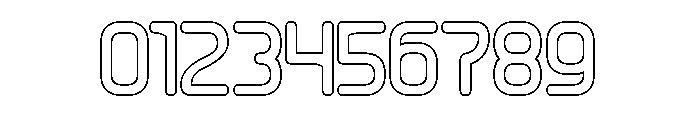 INSERT COIN-Hollow Font OTHER CHARS