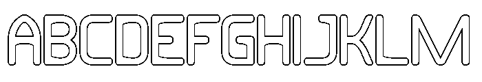 INSERT COIN-Hollow Font UPPERCASE