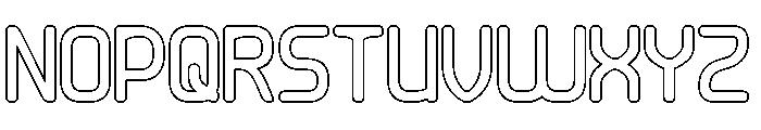 INSERT COIN-Hollow Font UPPERCASE