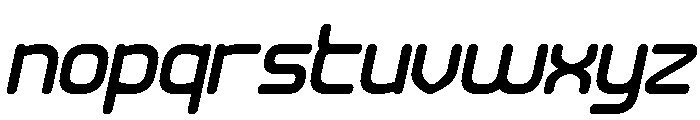 INSERT COIN Italic Font LOWERCASE