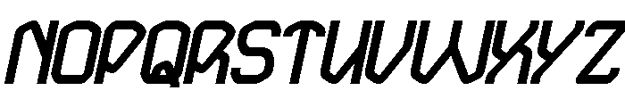 INTERDIMENSIONAL Bold Italic Font UPPERCASE