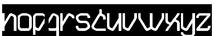 INTERDIMENSIONAL-Inverse Font LOWERCASE