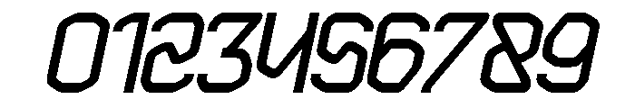 INTERDIMENSIONAL Italic Font OTHER CHARS