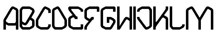 INTERDIMENSIONAL-Light Font UPPERCASE