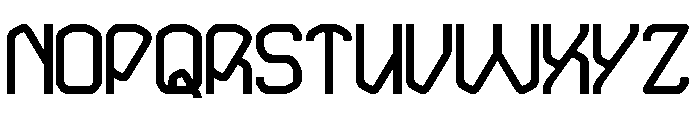 INTERDIMENSIONAL Font UPPERCASE