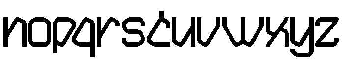 INTERDIMENSIONAL Font LOWERCASE
