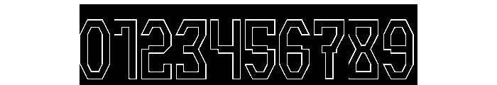 INVISIBLE THOUGHTS-Hollow-Inver Font OTHER CHARS