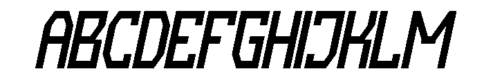 INVISIBLE THOUGHTS Italic Font UPPERCASE