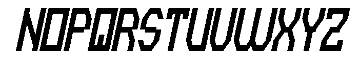 INVISIBLE THOUGHTS Italic Font UPPERCASE