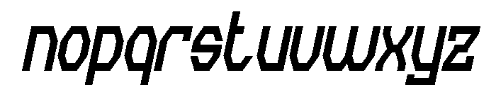 INVISIBLE THOUGHTS Italic Font LOWERCASE