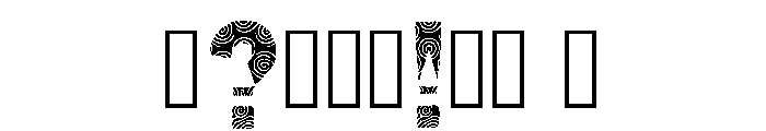 Inam Regular Font OTHER CHARS