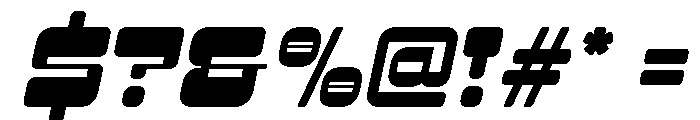 Incline Italic Font OTHER CHARS