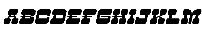 Incline Italic Font UPPERCASE