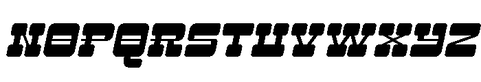Incline Italic Font UPPERCASE