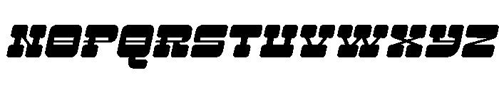 Incline Italic Font LOWERCASE