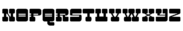 Incline Regular Font UPPERCASE