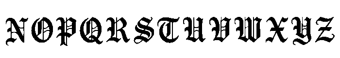 Indic Regular Font LOWERCASE