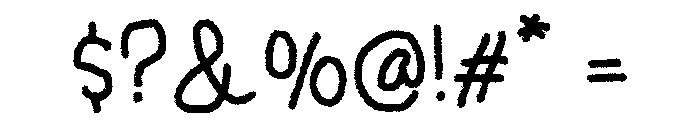 IndieSoul Font OTHER CHARS