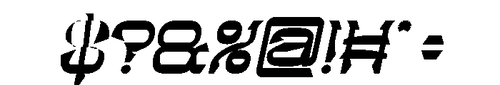Indigenous People Bold Italic Font OTHER CHARS