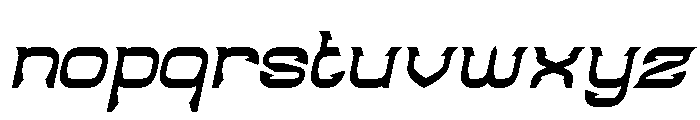 Indigenous People Bold Italic Font LOWERCASE