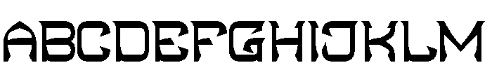 Indigenous People Bold Font UPPERCASE