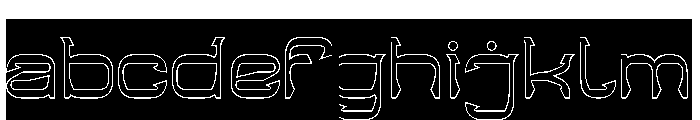 Indigenous People-Hollow-Invers FONT