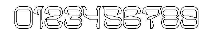 Indigenous People-Hollow Font OTHER CHARS
